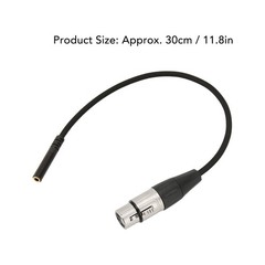 Microphone Sound Cable Excellent Clarity For Recording Devices Easy To Use