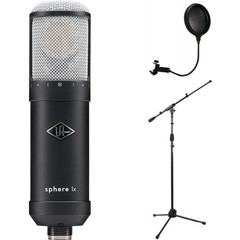 Universal Audio Sphere LX Modeling Microphone System with Mic Stand and Pop