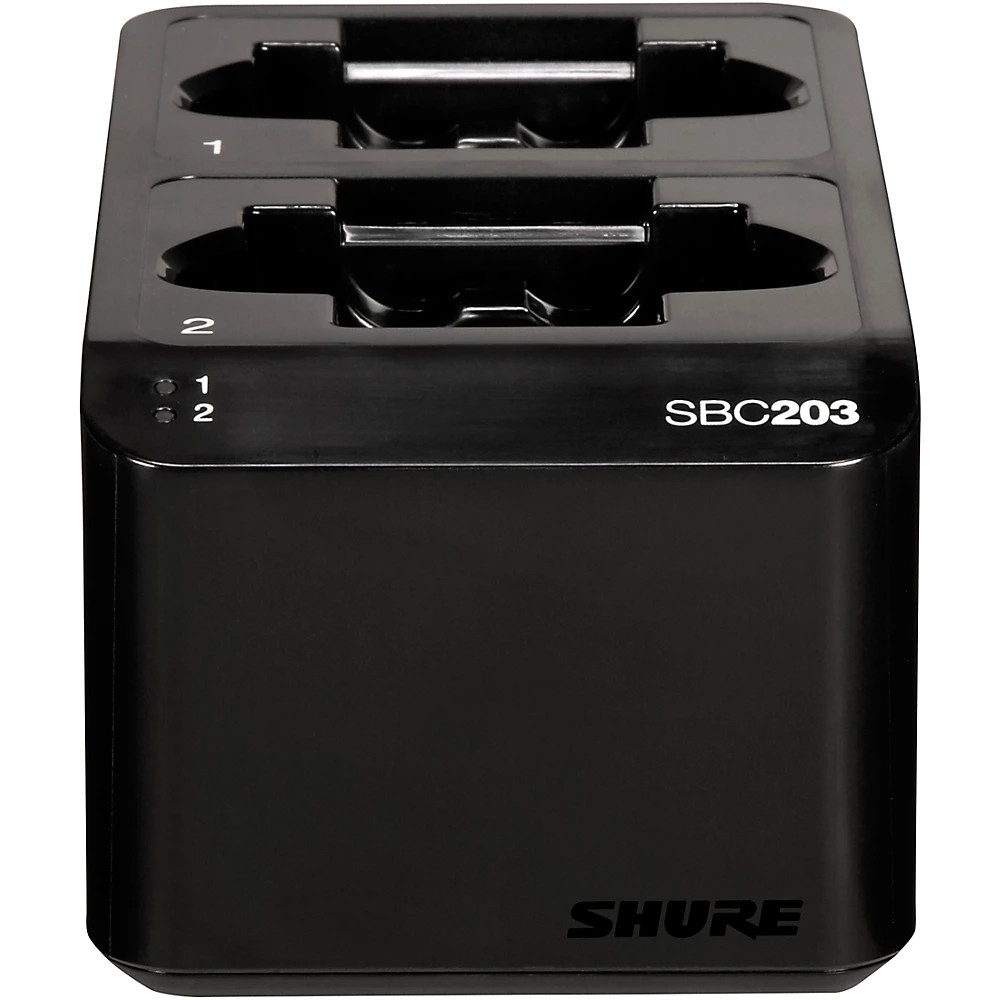 Shure SBC203-US Dual Docking Station for SLX-D Transmitters and SB903 Battery