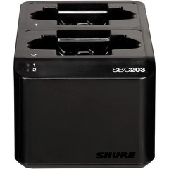 Shure SBC203-US Dual Docking Station for SLX-D Transmitters and SB903 Battery
