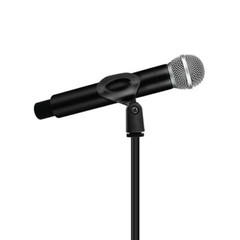4/8x Universal Microphone Clip Adjustable Mic Clip Holder for Wireless Mic Stand