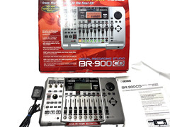 Boss BR-900CD Digital Recorder Used Tested w Adapter Box CF Card Ready to Record