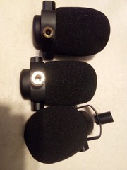 2 Rode PodMic Dynamic Podcasting Microphone with screen filter