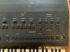 Vintage Oberheim ob-xa synth owned by Alphonse Mouzon