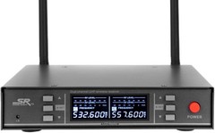 Monoprice Wireless Mic System Dual Handheld 200-Channel UHF for Karaoke Church
