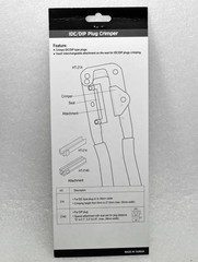 2pc Adapter for IDC DIP Plug Crimping tool HT-214D Width=0.1″ 0.3″ 0.6″ Hanlong