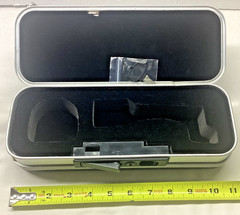 Peavey Microphone Locking Hard Case w/ Foam Insert & Key Heavy Duty