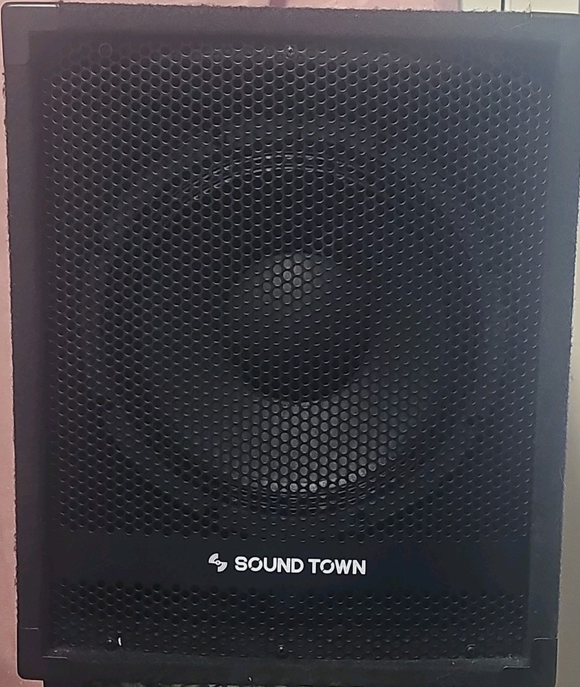 Sound Town METIS-12SPW Active Powered Subwoofer Wired XLR RCA Black