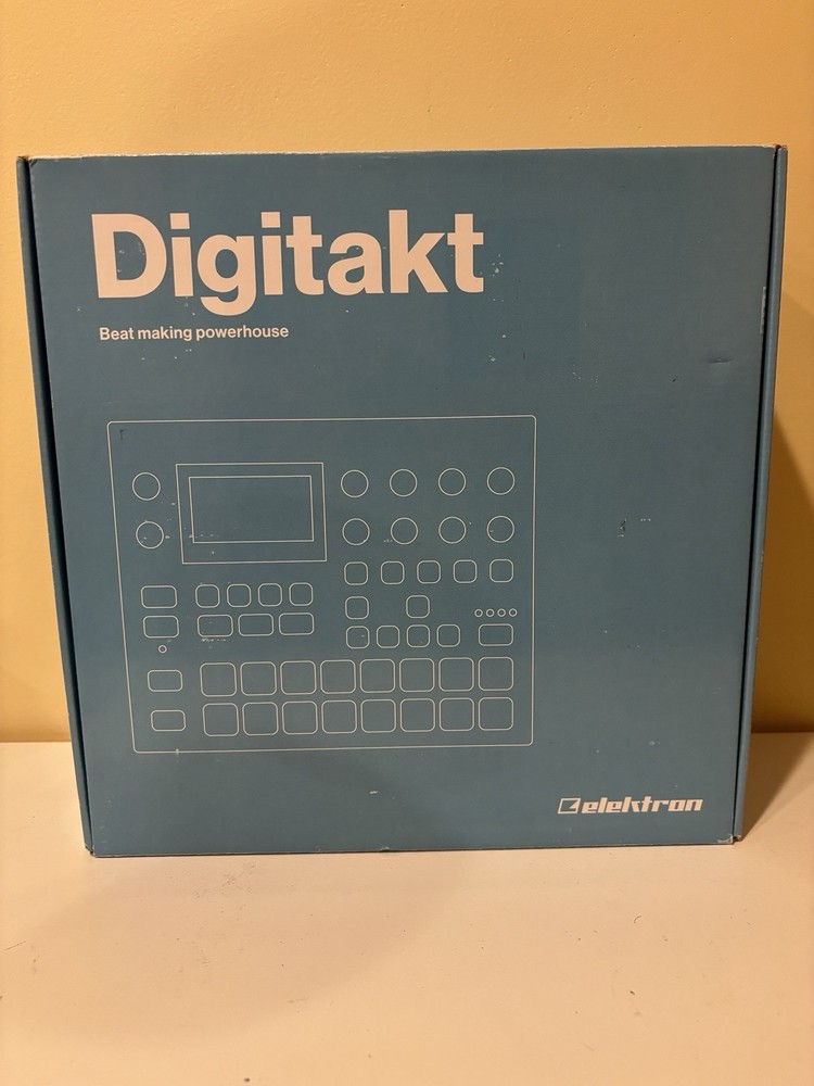 Elektron Digitakt 8-Voice Drum Computer & Sampler (Black) – Excellent Condition