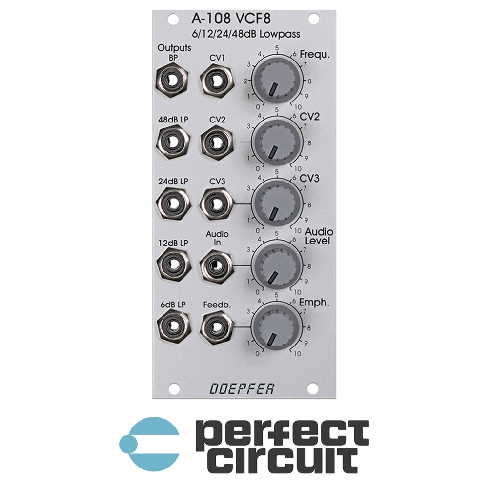 Doepfer A-108 48dB Low Pass Filter EURORACK – NEW – PERFECT CIRCUIT