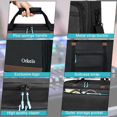 DJ Controller Bag Case, Portable DJ Travel Case, Fits Pioneer DDJ REV1 SR SR2 OM