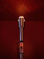 Vintage 1950’s Electro Voice 664 dynamic microphone custom LED lamp midcentury