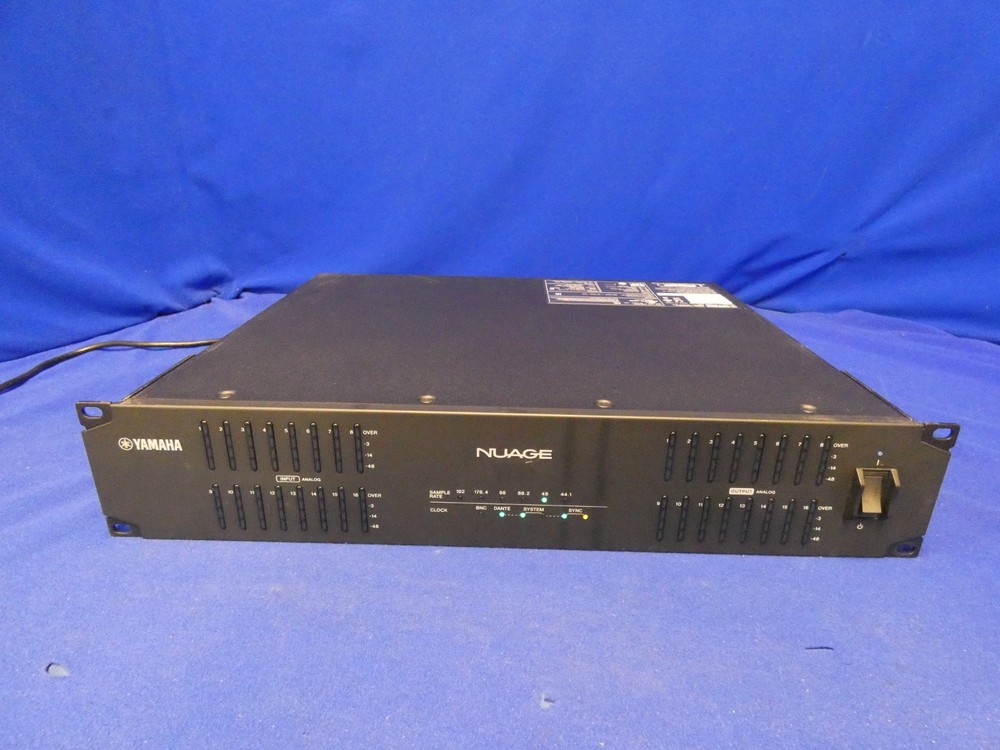 Yamaha NUAGE Nio500-A16 Analog I/O Audio Interface w/Dante, Power Cord