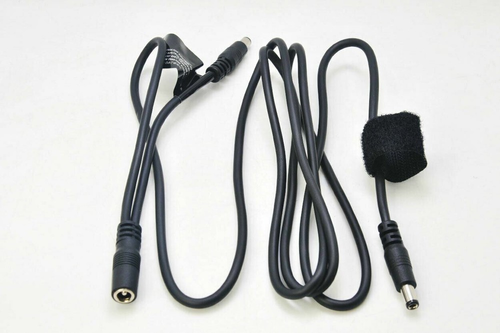 5FT 5.5 mm x 2.5 mm DC Extension Power Cable Cord DUAL MALE 5.5MM CCTV Extender