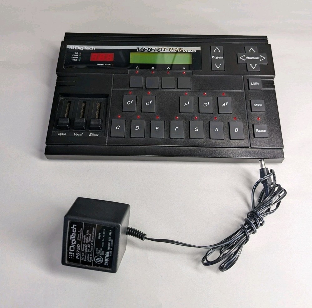 DigiTech Vocalist VHM5 5-part Digital Vocal Harmony Processor