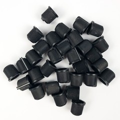 Lot of 30 Vintage Peavey Rogan Color Mixer Amp Knobs