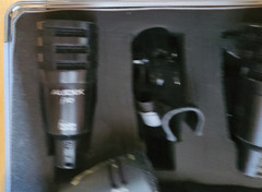 Drum Mic Kit: 2x Audix f15 + 3x Audix f10 + 2x Sennheiser e604 w/ Case & Clips