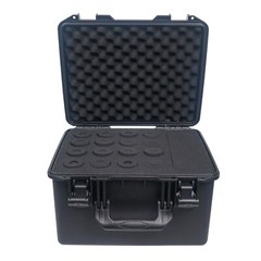 ProX XM-1216MIC UltronX Watertight Hard Microphone Case Holds 16 Handheld Mics