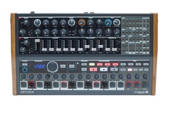 Arturia MINIBRUTE-2S-NOIR Semi-Modular Analog Sequencing Synthesizer, SE Black