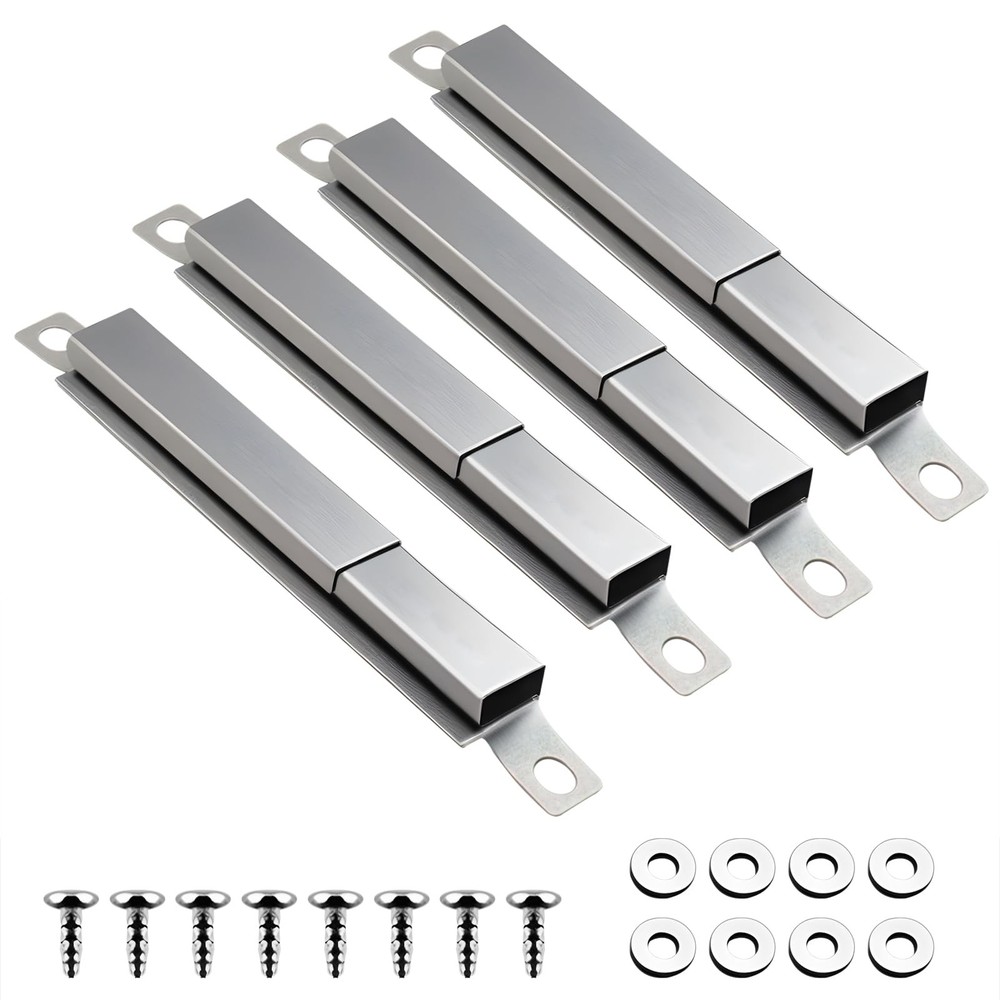 Zemibi Universal Adjustable Crossover Tubes, Charbroil Carryover Tube Silver