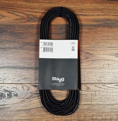 Stagg SMC7.6M 25′ XLR Microphone Cable Black