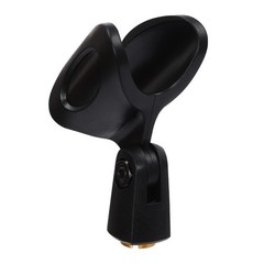 2Pcs Universal 180° Microphone Clips Clamp Holder For Wired/ Wireless Mic Stand