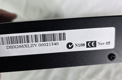 dbx 266XL Compressor Gate Rack Mount Audio Processor Tested w/ Power Cord