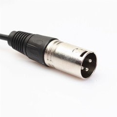 2x 3Pin XLR Female Jack To Dual 2 Male Plug Y Splitter Cable Adapter Microphone
