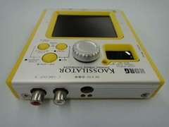 KORG Kaossilator KO-1 Dynamic Phrase Synthesizer Yellow Touchpad Synth Tested