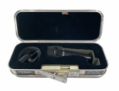 Vintage Peavey PVM 580 i Cardioid Dynamic Microphone XLR W/ Lockable Hard Case