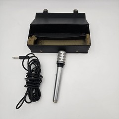 Vintage 60s Dynamic Microphone With Case Mdu 830 Made In Japan