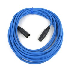 Canare Blue XLR Cable, 20ft – New Old Stock, Free Shipping