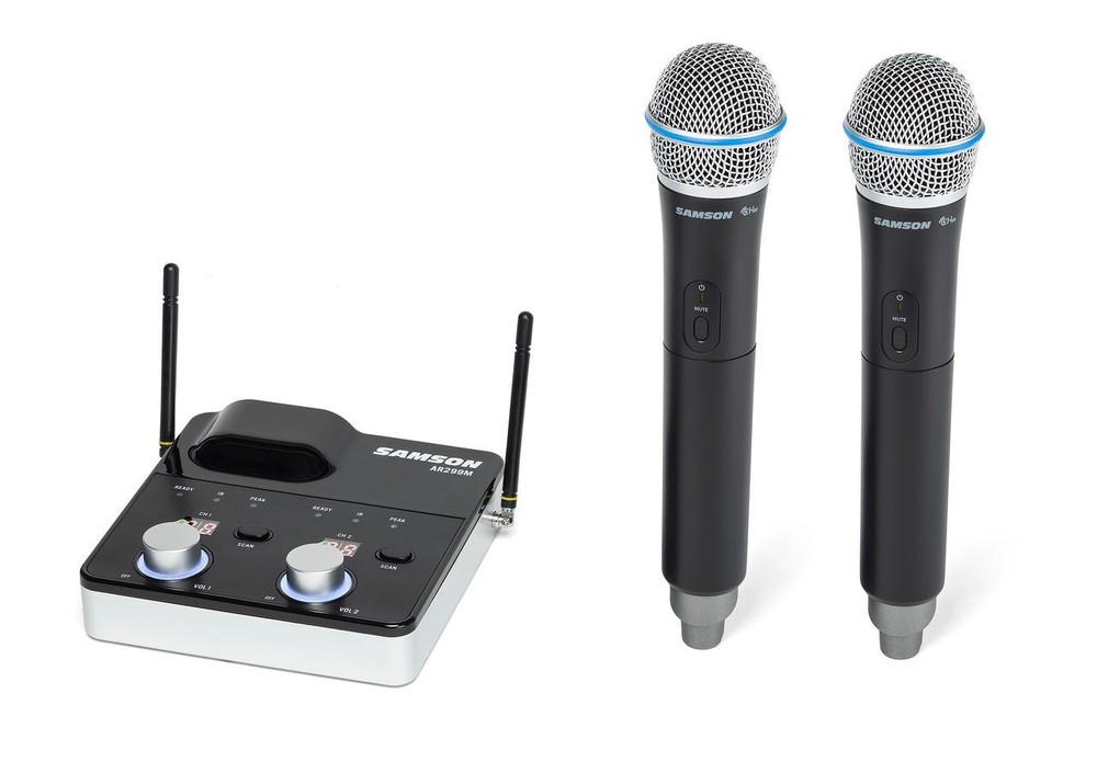 Samson Concert 288M Dual-Channel Handheld Wireless System D-Band