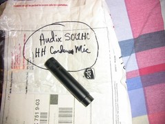Audix SCX1 Cardioid Condenser Microphone- Brand New and never used but open box.