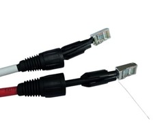 2 Channel CAT5e Snake Tactical Shielded Neutrik Ethercon Digital Audio Cable