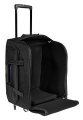 Rockville Rolling Travel Case Speaker Bag w/Handle+Wheels For JBL PRX612M
