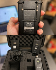 Sony UWP URX-P2 UTX-B2 UTX-P1 Wireless Mic Set Tested