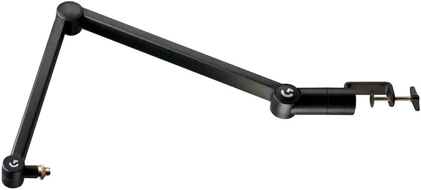 (Open Box) Logitech Blue Compass Tube Style Microphone Broadcast Boom Arm Black