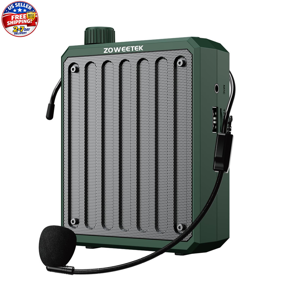 Voice Amplifier for Teachers, Bluetooth Voice Amplifier Personal Microphone Head