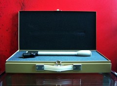 Vintage 1974 Electro Voice RE-55 dynamic microphone Lo Z w clip & case RE15 655C