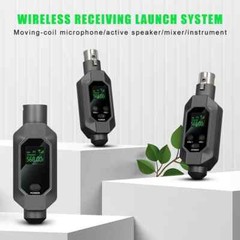 Dynamic Microphone UHF Wireless Microphone Converter XLR Transmitter & Receiver