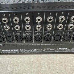 Mackie SR24.4 VLZ Pro 24 Channel Mixing Console Vintage Analog Tested 51126