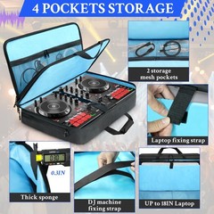 DJ Controller Bag Case Compatible with DDJ-REV1/DDJ-SR2/DDJ-SR/OMNIS-DUO/Mixt…