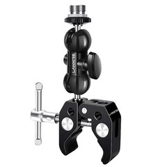 Mic Microphone Mount Mic Clamp with Magic Arm and 5/8″ Mic Screw – Compatible…