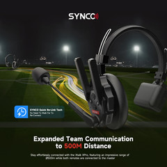 US SYNCO XTalk XPro X2 X5 X9 Full-Duplex 500m Wireless Headset Intercom System