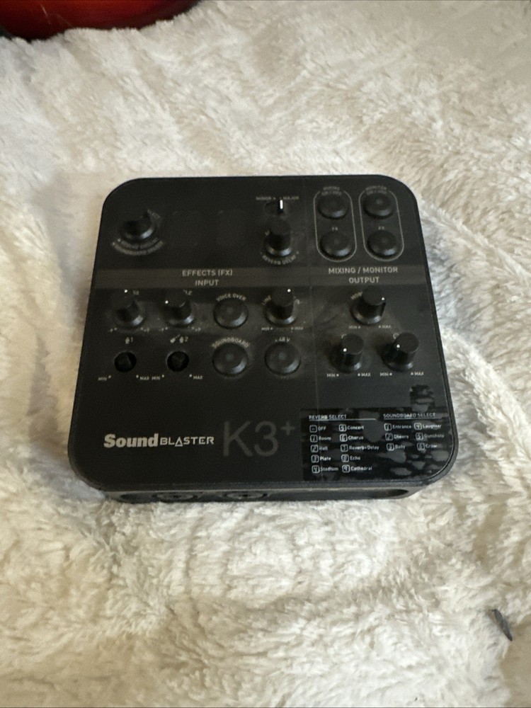 Sound Blaster K3+ Audio Mixer | Tested