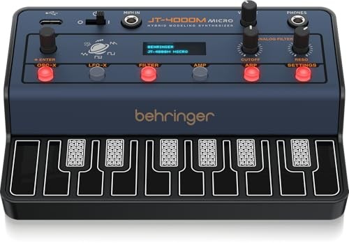 Behringer JT-4000M MICRO Portable Synthesizer with 3.5mm MIDI IN