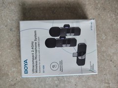 boya Ultracompact 2.4 GHz wireless microphone system
