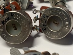 23 Potentiometers & Foot Switches For Vintage Moog Synthesizers