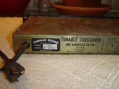 Furman Sound TX-3, Tunable Crossover, Band Pass Filter, Vintage Rack